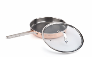 Vargen & Thor MODELL Y3. 28 cm traktörpanna. Froststick-beläggning. Äkta koppar. (MJÖLNER-serien) Fri frakt. - 2 års garanti