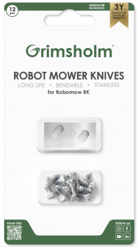 Grimsholm Green Knivar för Robomow RK, 12 st (Art. 126)