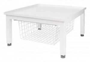 Haneström förhöjningssockel till tvätt/tork. H40 x B62 x D56 cm (8232550) - Fri frakt