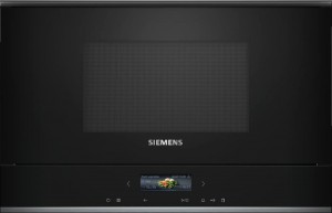 Siemens iQ700, Inbyggnadsmikro, Svart (BF722R1B1) - 2 års garanti