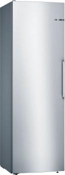 Bosch Serie 4, Kylskåp, 186 x 60 cm, Inox-Look (KSV36VLDP) - 2 års garanti