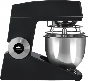 Witt Varimixer köksassistent Teddy (Glossy black) - 2 års garanti