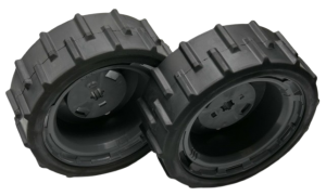 Robomow original power wheels / terrängdäck. Passar till RC-serien. 1 par. (MRK7012A) - Fri frakt