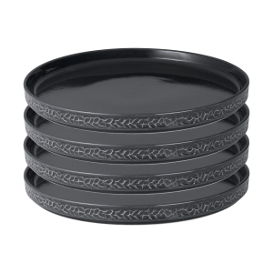 Vargen & Thor Servisen C - 4 x Tallrik (Antracite) - 2 års garanti