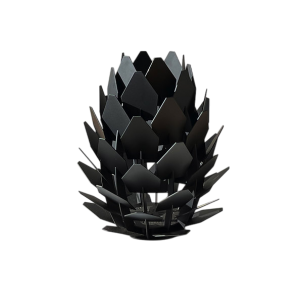 TOMMRE KOTTE - Lykta - Svart 32cm - Blockljus/Marshall (610322)