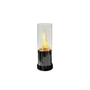 TOMMRE SPIRA Lykta Svart -Bioetanol/Blockljus (610342)