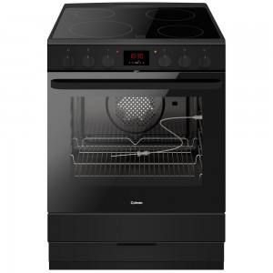 Cylinda Spis. 60cm. Keramisk häll. 4 zoner. 400V. Stektermometer. 4-glas ugnslucka. Svart. (S6264KVESV - 1003159) Fri hemleverans. - 2 års garanti