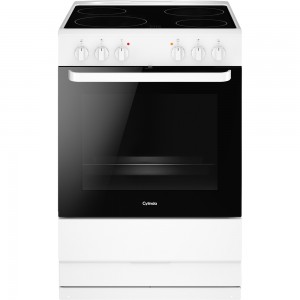 Cylinda Spis. 60 cm. Keramisk häll. 4 zoner. Ångrengöring. Pizzafunktion. 230V. Vit. (S6362KX - 1003171) Fri hemleverans. - 2 års garanti