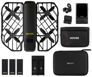 HoverAir Drönare. PAKET - HoverAir X1 Promax Ultimate Cycling Kit. Svart. (SP06H073)  Fri frakt. - 2 års garanti