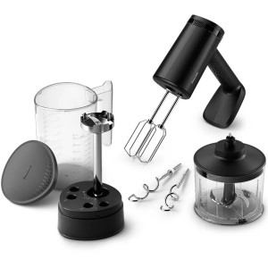 Philips 5000-serien. Elvisp 3-i-1. 500W. LED-skärm. Svart. (HR3781/20) Fri frakt, omgående leverans