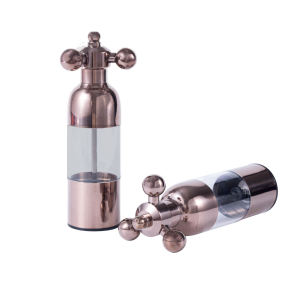 Vargen & Thor AXIA. Salt- och pepparkvarn. Keramiskt malverk. (Bronze). 2 års garanti - Fri frakt