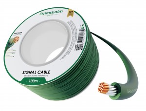 Grimsholm Green Signalkabel Premium (kopparkärna), 100m (133)