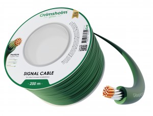 Grimsholm Green Signalkabel Premium (kopparkärna), 200 m (135)
