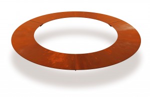 Grimsholm Green Robot Mower Ring 90/120cm, corten (6521)