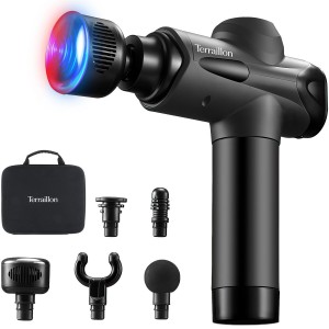 Terraillon Massagepistol. Expert Heat&Cold. 4 tillbehör + 1 varm/kall. (TER15431) - Fri frakt