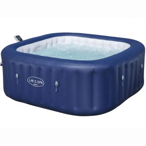 Bestway Lay-Z-Spa. Hawaii EnergySense AirJet 6.  1.80mx1.80mx71cm. Blå. 6 personer. (106001HXXX25) - Fri hemleverans