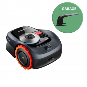 Segway *prisgaranti* Navimow (i108E). + garage ingår. Trådlös robotgräsklippare. Upp till 800m2. - 3 års garanti (2 år på batteri & nätadapter) - Fri frakt, omgående hemleverans