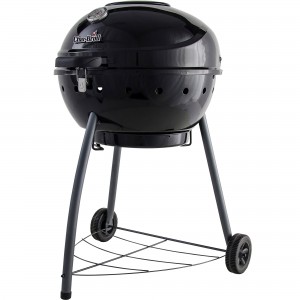 Char-Broil klotgrill på stativ. Kettleman. TRU-Infrared system. Grillyta: 52 cm. (140756) - Fri frakt
