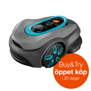 Gardena trådlös robotgräsklippare. Inbyggd kamera. (smart SILENO sense 600m2 - 19942-11) - 3 års garanti. Fri frakt *Buy&Try*