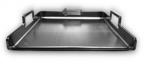 Omberg stekbord i kolstål. 38x28 cm. Tillverkad i Sverige. (Art. OMB-K01080) - Fri frakt