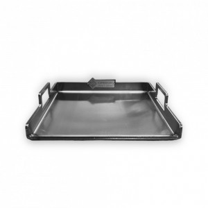 Omberg stekbord i kolstål. 39x34 cm. Tillverkad i Sverige. (Art. OMB-K01070) - Fri frakt