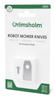 Grimsholm Green Knivar till Ecovacs GOAT. 12-pack. (Art. 1152)