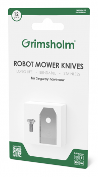 Grimsholm Green Knivar till Segway Navimow. 12-pack. (Art. 1195)