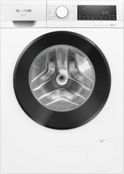 Siemens iQ500. Frontmatad tvättmaskin. 9 kg. 1400 varv/min. waveDrum. speedPerfect. Vit. (WG44G2ZPDN) Fri hemleverans. - 2 års garanti.