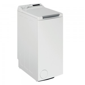 Whirlpool oppmatad tvättmaskin. 6,5 kg. Slim-line modell. 1200 v/min. Vit. (TDLR 65230SS EU/N) Fri hemleverans. - 2 års garanti