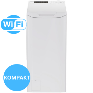 Candy Toppmatad tvättmaskin. 6kg. 1400rpm. Wi-Fi. Energiklass C. Quick & Clean. (ProWash 300 Toppmatad 6Kg - TCAS465D3-S) - 2 års fabriksgaranti. Fri frakt
