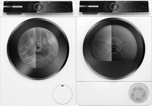 Bosch Serie 6. Tvätt & Tork – 11 kg + 9 kg. Värmepump. i-DOS. Iron Assist. Home Connect. Smart Dry. Vit. (WGN264AESN) + (WQN246DESN). Fri hemleverans. - 2 års garanti