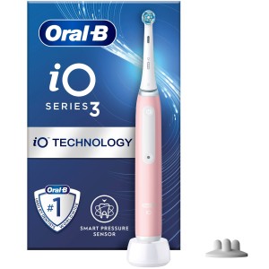 Oral-B Eltandborste iO3S Blush Pink. (730843) - Fri frakt