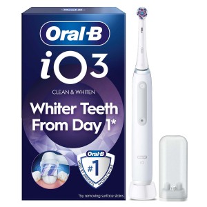Philips Eltandborste iO3 Quite White (Whitening Edition). Vit. (005241) - Fri frakt