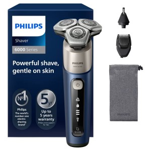 Philips Rakapparat 6000-serien. Wet & Dry. skäggstyler/näshårstrimmer. (S6632/14) - Fri frakt
