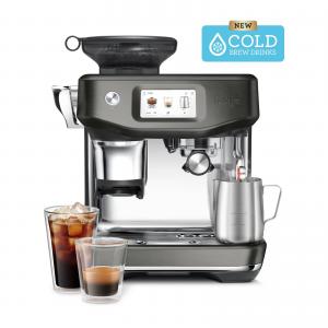Sage Halvautomatisk espressomaskin. the Barista Touch Impress Cold. Black Stainless Steel. (SES882BST) Fri frakt. - 2 års garanti
