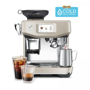 Sage Halvautomatisk espressomaskin. the Barista Touch Impress Cold. Almond Nougat. (SES882ALM) Fri frakt. - 2 års garanti