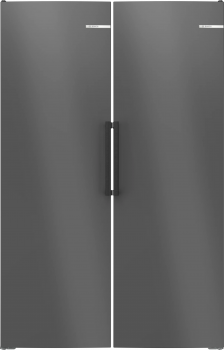 Bosch Serie 4. Kyl & Frys-paket – 402 + 334 liter. Energiklass C. VitaFresh XXL 0°C. Total No Frost. Home Connect. Grå. (KSN36VCCG) + (GSN36VCCG). Fri hemleverans. - 2 års garanti